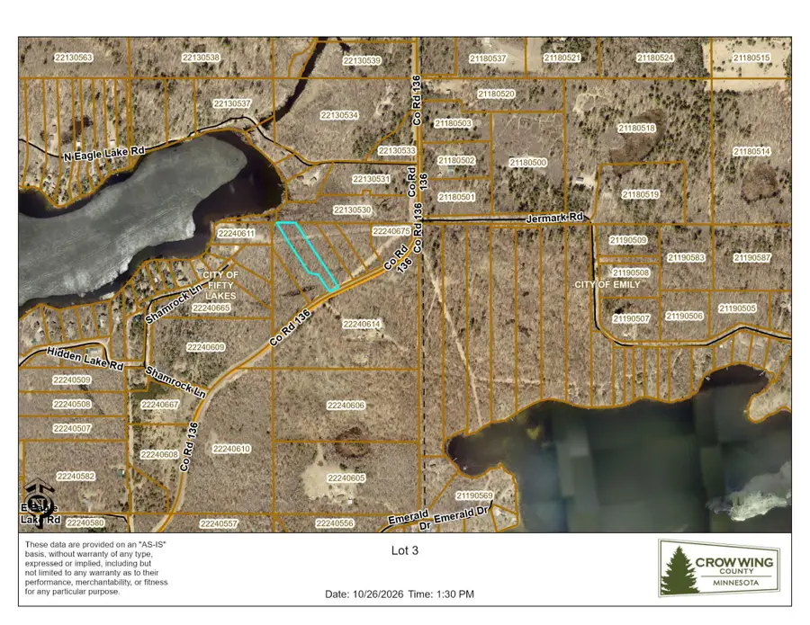 Lot 3 County Road 136, Fifty Lakes, MN 56448 - #2
