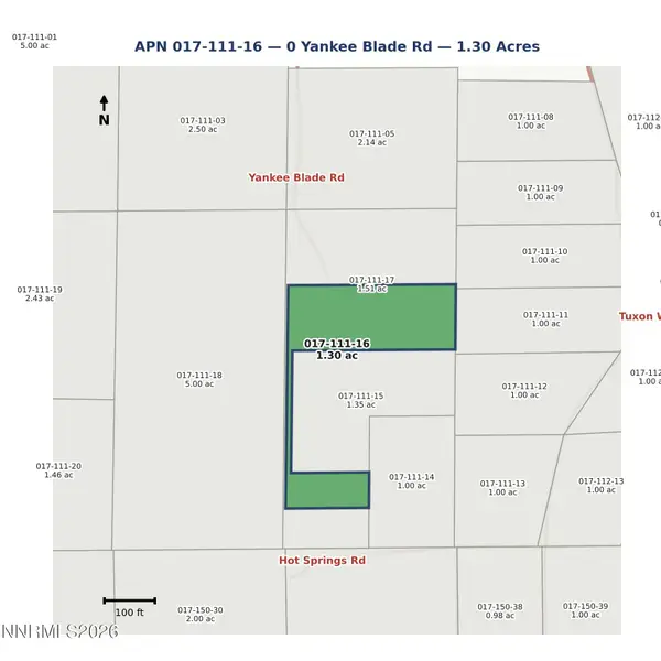 0 Yankee Blade Road, Reno, NV 89521