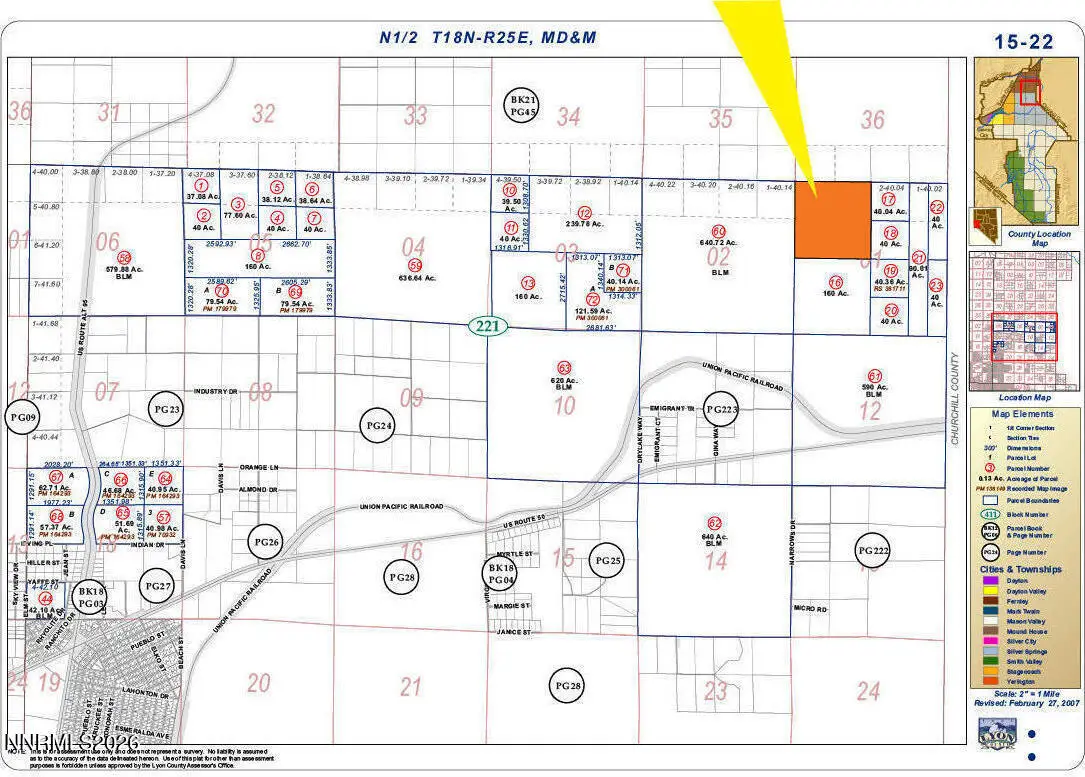 777 Hwy 50 Behind Blm Land #01522115, Silver Springs, NV 89429 - #1