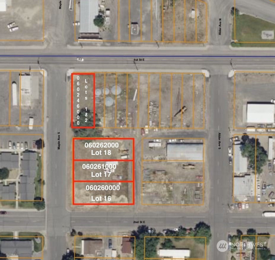 0 Maple Avenue S 1 & 2, 18, 17, 16, Warden, WA 98857 ERA