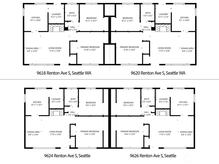 9624 Renton Avenue S #ABCD, Seattle, WA 98118 - #3
