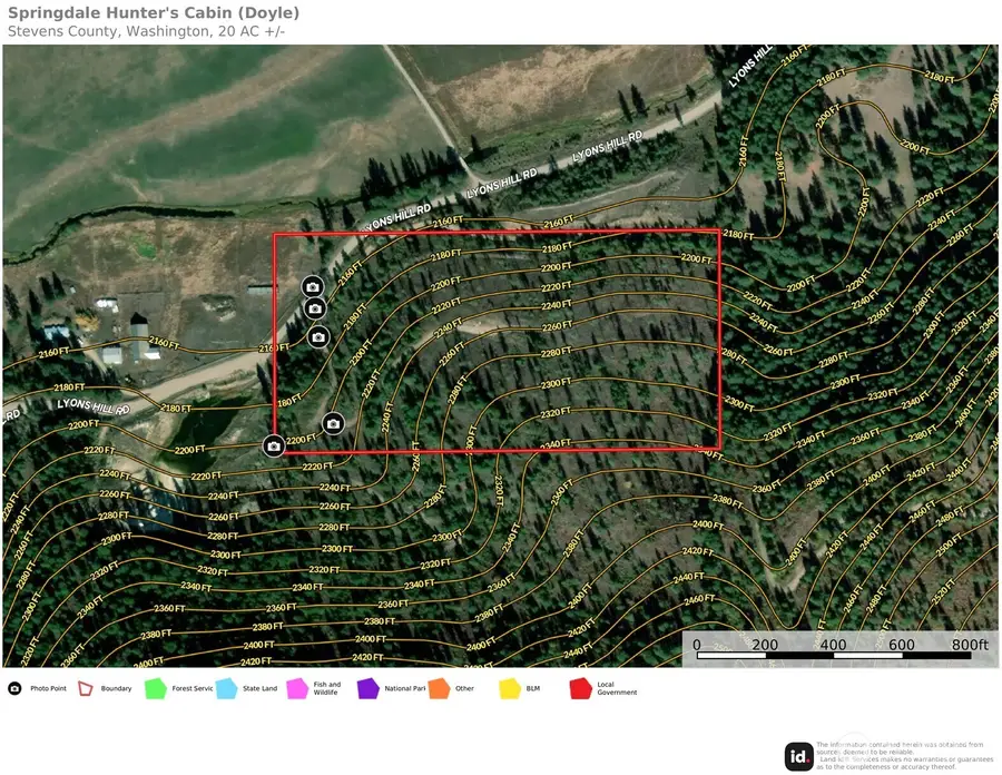 4962 Lyons Hill Road, Springdale, WA 99173 - #2