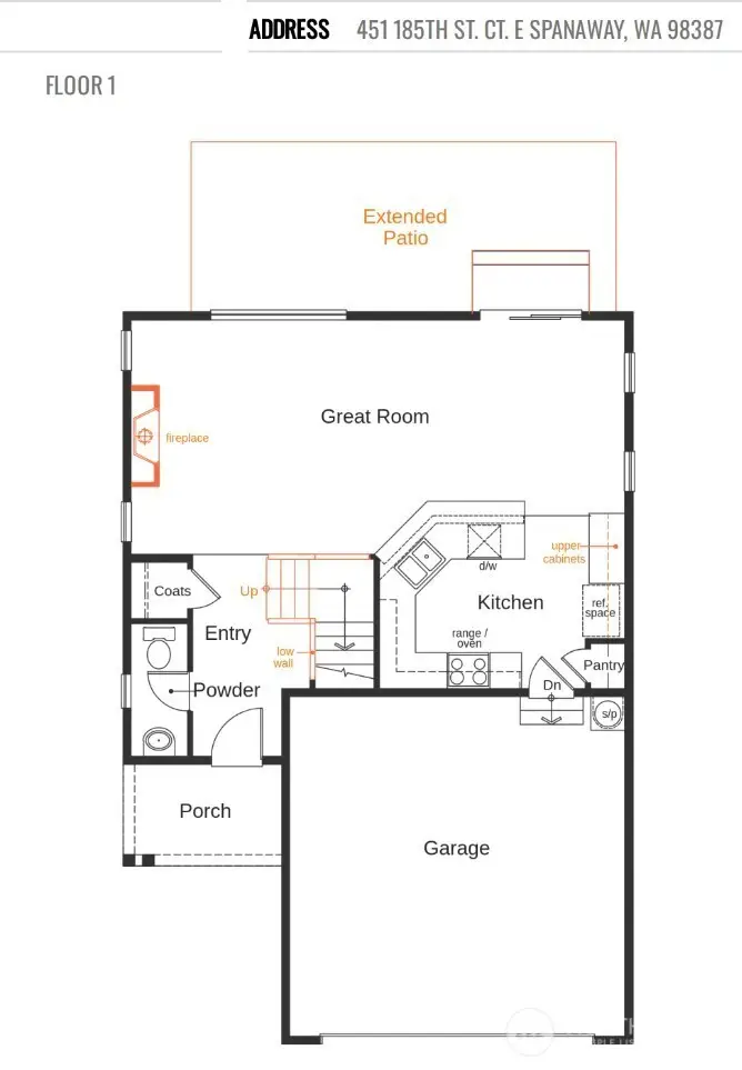 451 185th Street Ct E #16, Spanaway, WA 98387 - #2