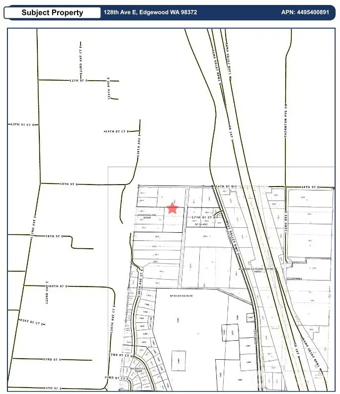 0 128th Avenue E, Edgewood, WA 98372 - #1