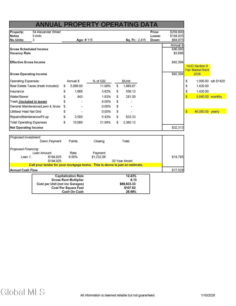 54 Alexander Street, Albany, NY 12202 - Image #2