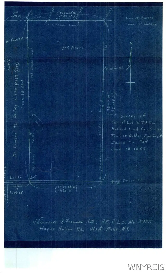 V/L Darien Road, Colden, NY 14033 - #2