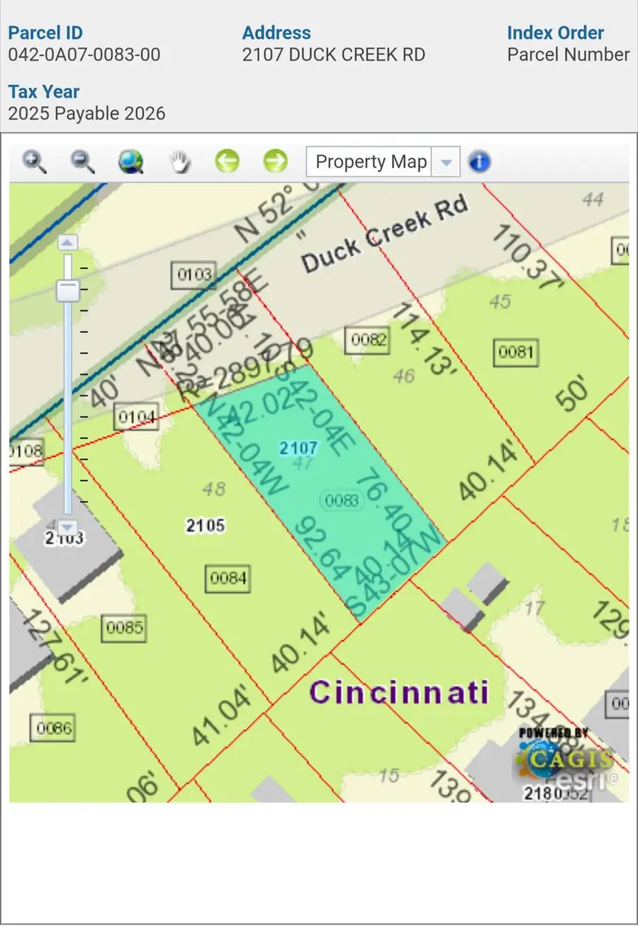 2107 Duck Creek Road, Cincinnati, OH 45207 - #2