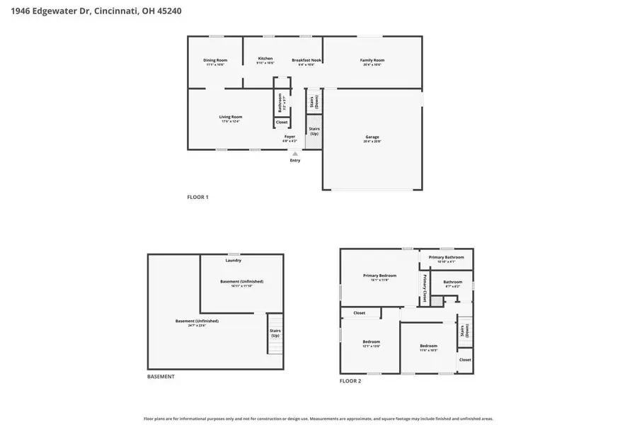 1946 Edgewater Drive, Pleasant Run Farm, OH 45240 - #2