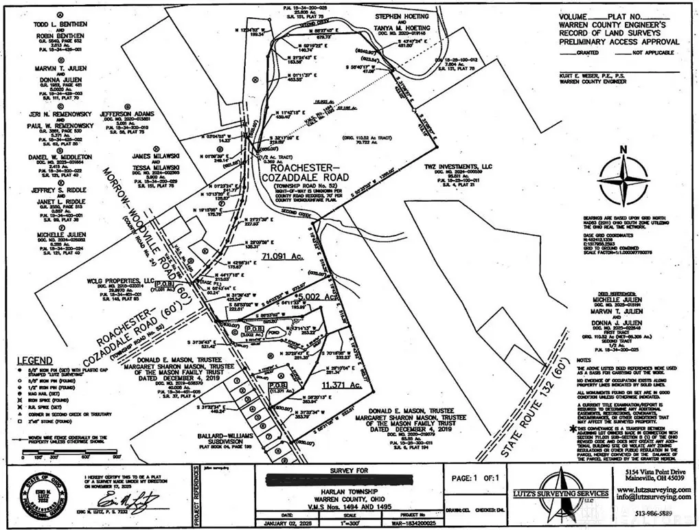 0 Roachester-cozaddale Road, Pleasant Plain, OH 45162 - Image #1