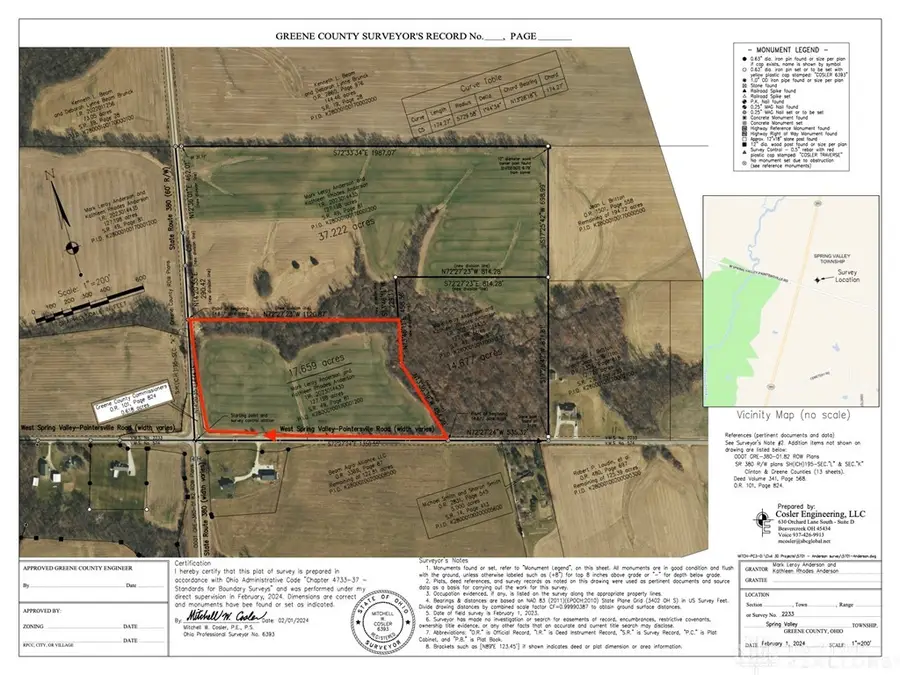 0 W Spring Valley Paintersville Rd., Xenia, OH 45385 - #2