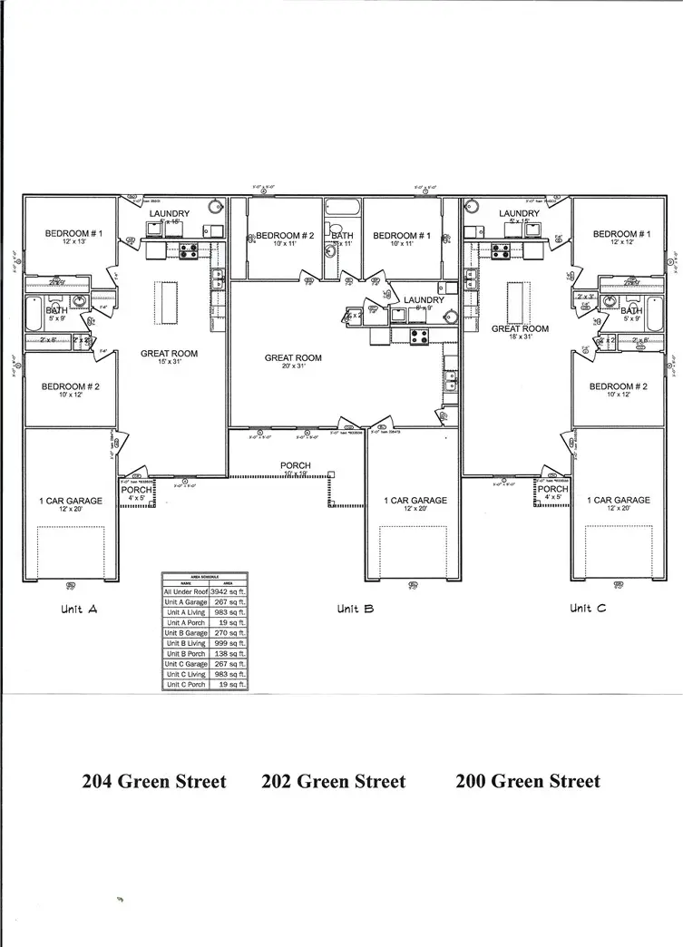 200-202-204 Green Street, Greenville, OH 45331 - #2