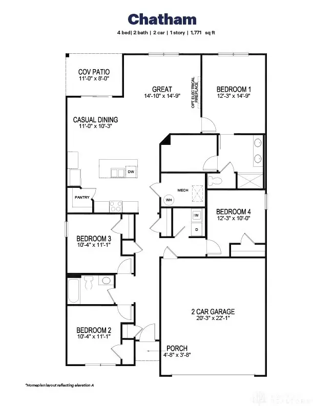 2230 Kiel Street, Huber Heights, OH 45424 - #2