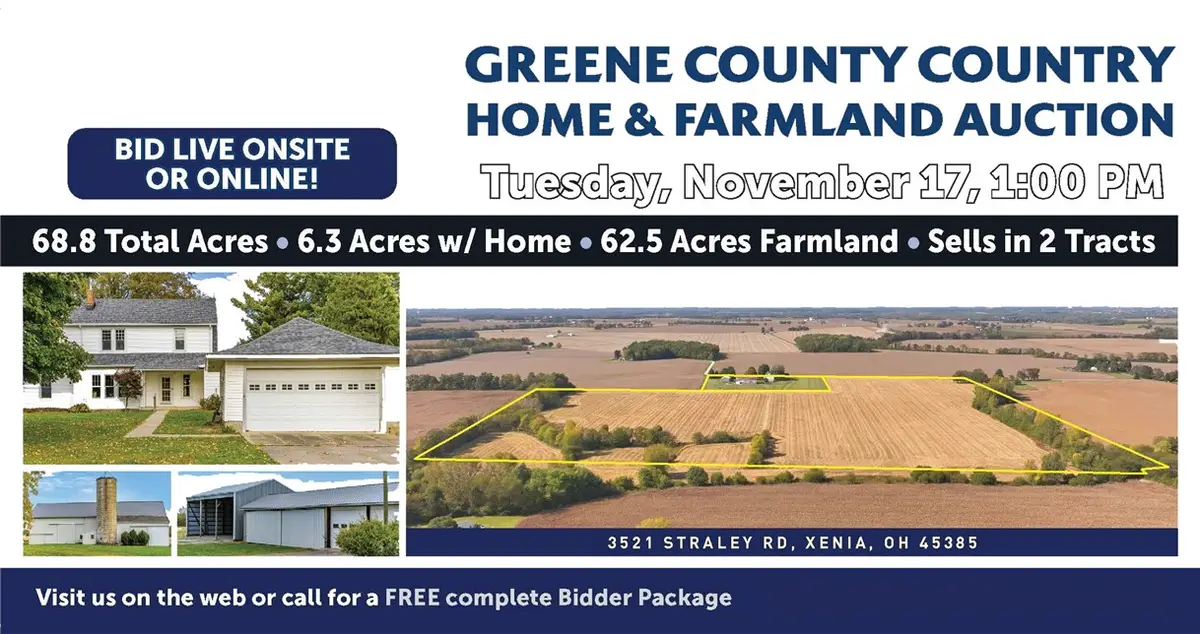 3521 Straley Road, Xenia, OH 45385 - #1