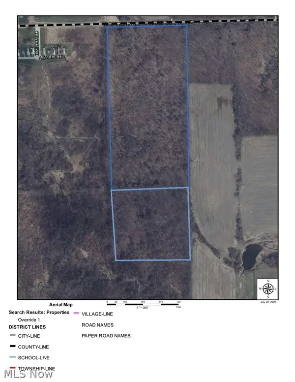 V/L Approx 43.67 AC County Line Road, Newton Falls, OH 44444