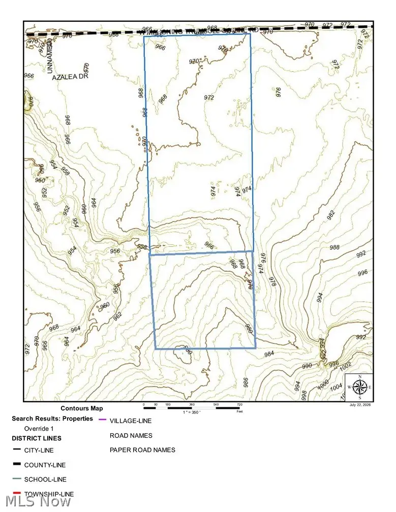 V/L Approx 43.67 AC County Line Road, Newton Falls, OH 44444 - #3