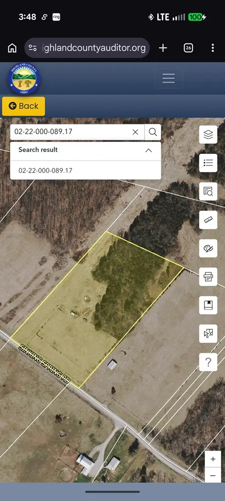 11615 Sinking Springs Road, Hillsboro, OH 45133 - #2