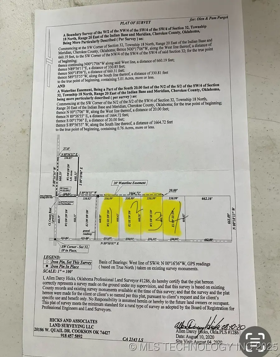 W 710 Road, Hulbert, OK 74441 - Image #2