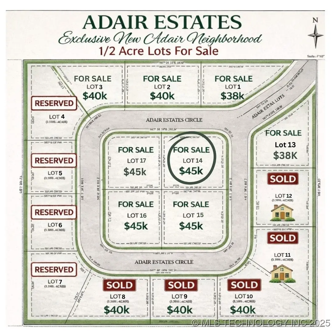 545 SE Adair Estates Circle, Adair, OK 74330 - #1