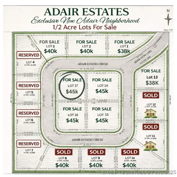 553 SE Adair Estates Circle, Adair, OK 74330
