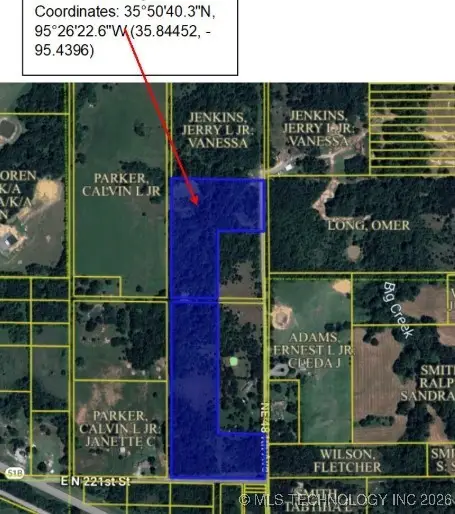 221st East Ave Avenue, Tullahassee, OK 74429 - #2