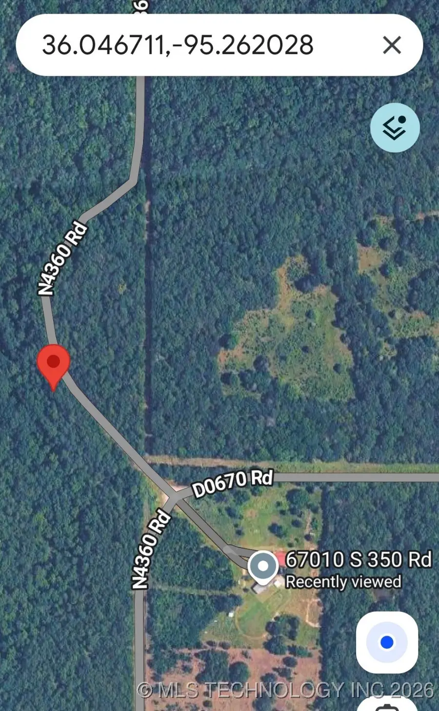 N 4360 Road, Locust Grove, OK 74352 - #2