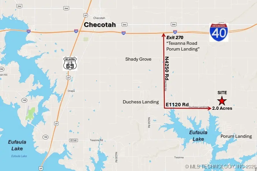 58 E 1120 Road, Checotah, OK 74426 - #3