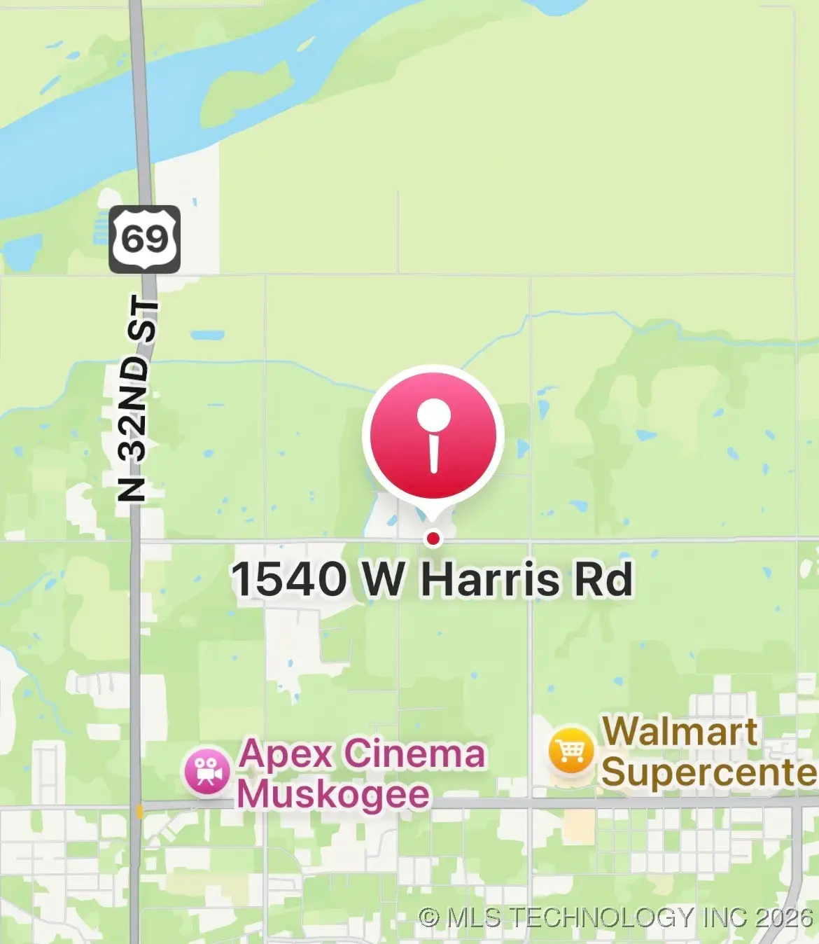 1540 W Harris Road, Muskogee, OK 74401 - Image #1