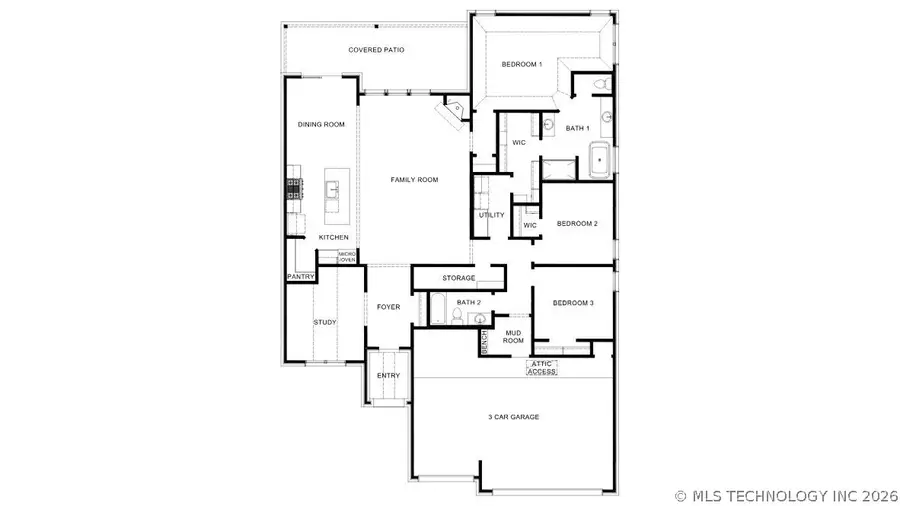 706 W 83rd Street S, Tulsa, OK 74132 - #3