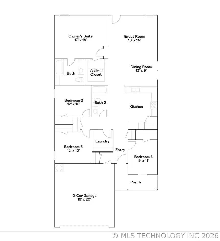 11812 S 279th East Avenue, Coweta, OK 74429 - #2