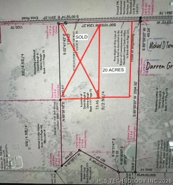 20 Enos Road, Kingston, OK 73439