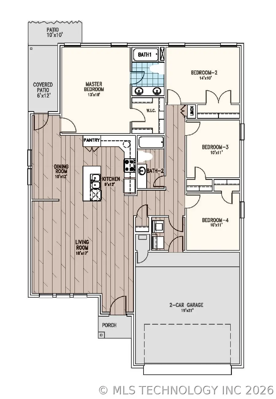 27229 E 109th Street S, Coweta, OK 74429 - #3