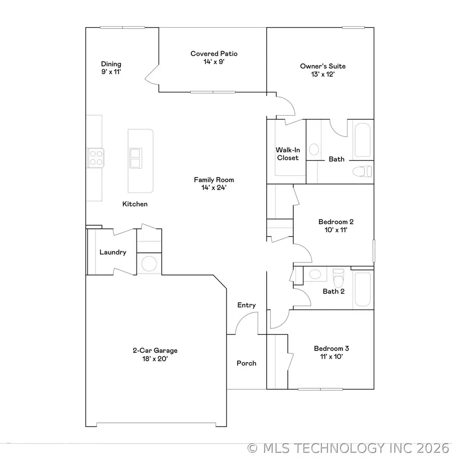 20524 Meadow Street, Kellyville, OK 74039 - #2