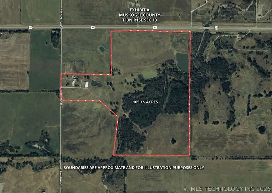 105 S 194th Street W, Council Hill, OK 74428 - #3