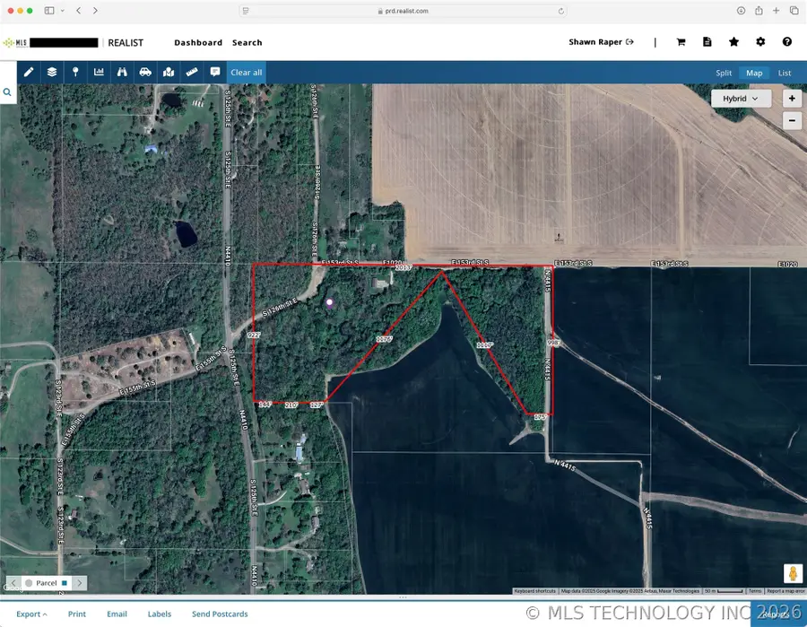 12701 E 153rd Street S, Webbers Falls, OK 74435 - #2