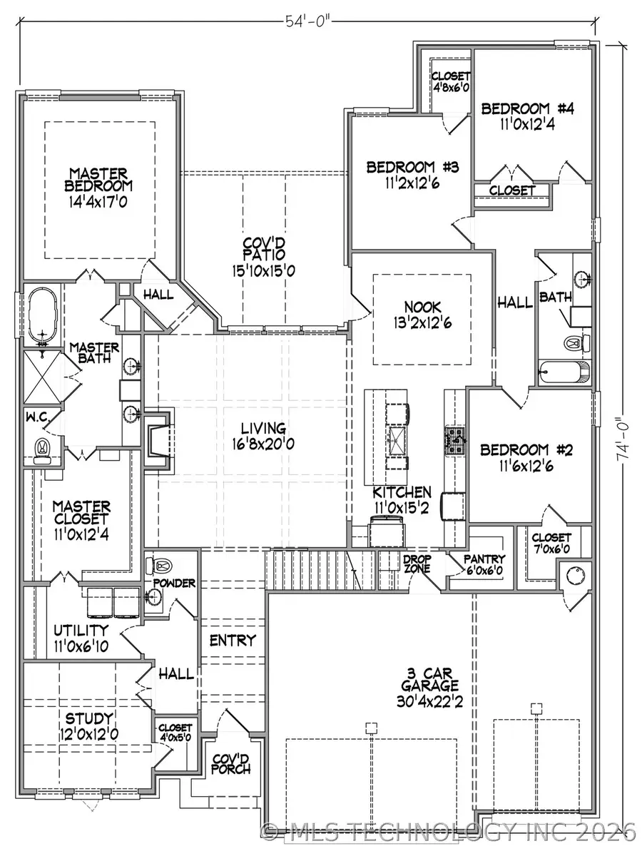 2722 W South Park Place, Broken Arrow, OK 74012 - #2