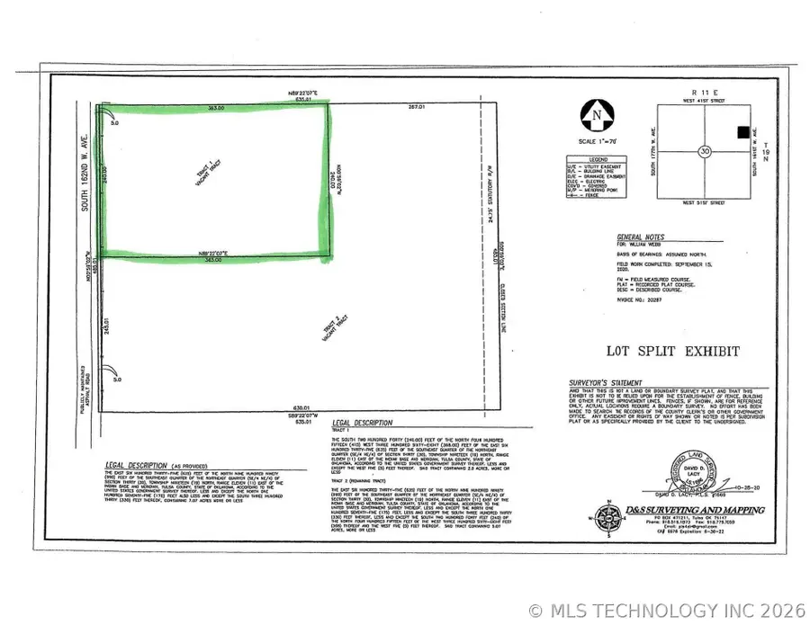 4375 S 162nd West Avenue, Sand Springs, OK 74063 - #2