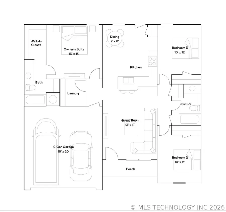 3007 S 16th Place, Broken Arrow, OK 74012 - #2