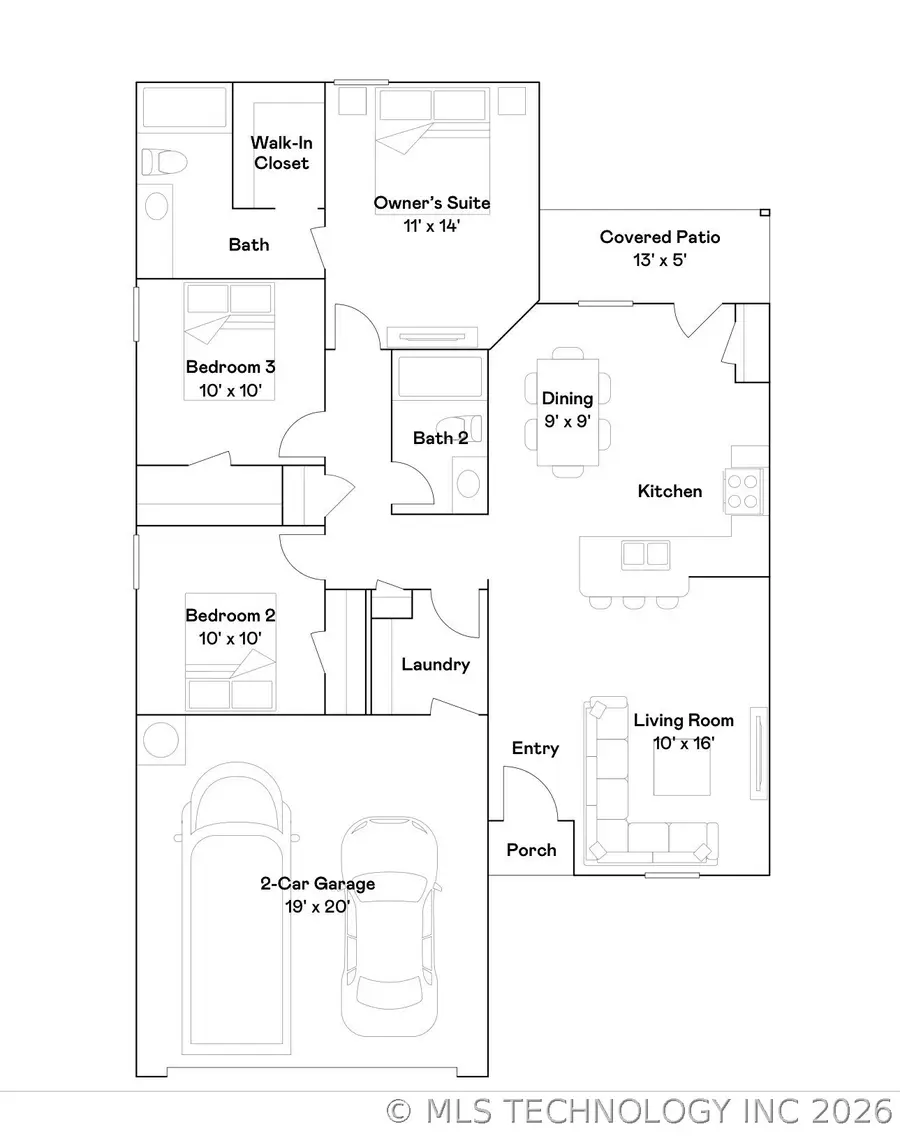 27973 E 118th Place S, Coweta, OK 74429 - #2