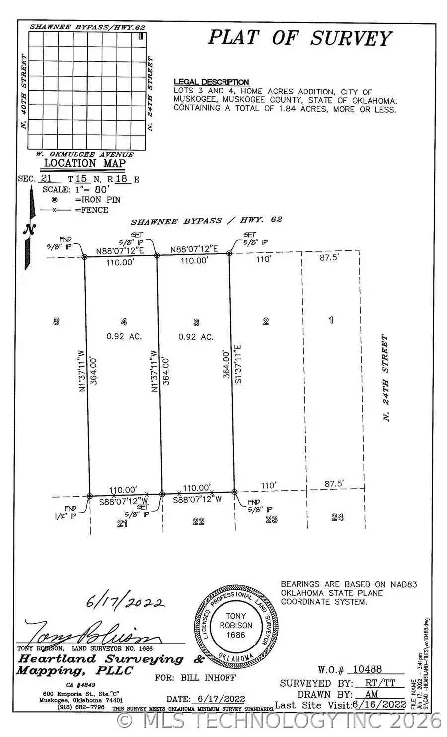 2500 W Shawnee Street, Muskogee, OK 74401 - #2
