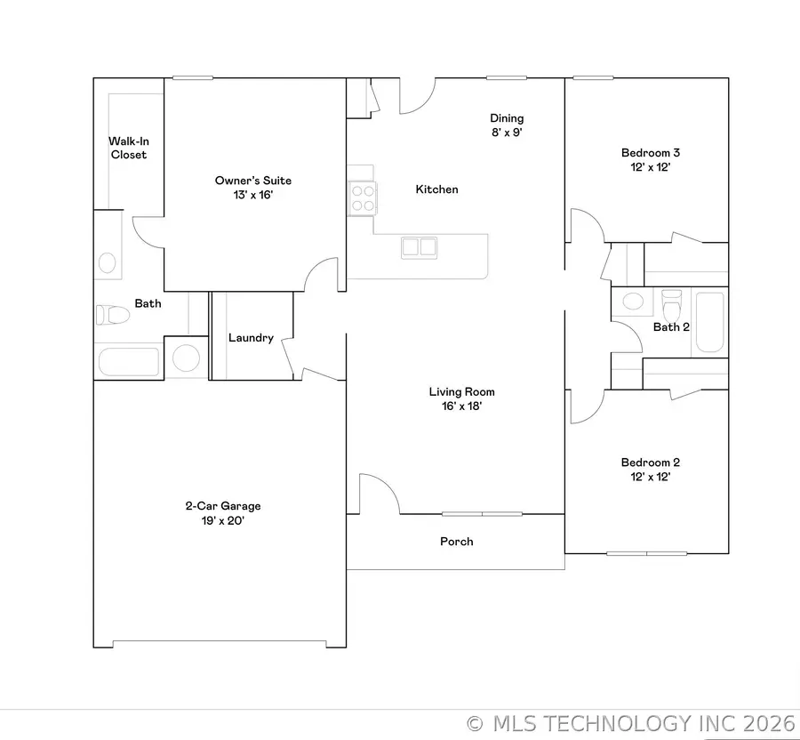 28993 E 80th Street S, Broken Arrow, OK 74014 - #2