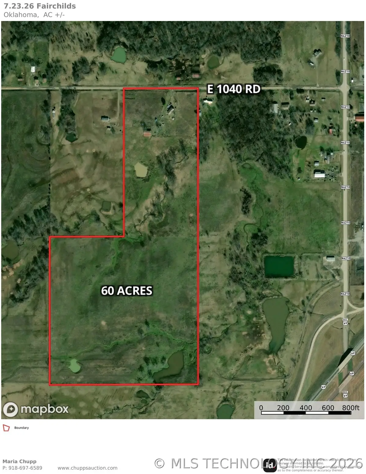 420736 E 1040 Road, Checotah, OK 74426 - #1