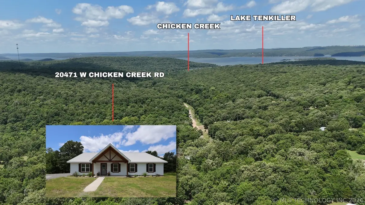 20471 W Chicken Creek Road, Cookson, OK 74427 - #1