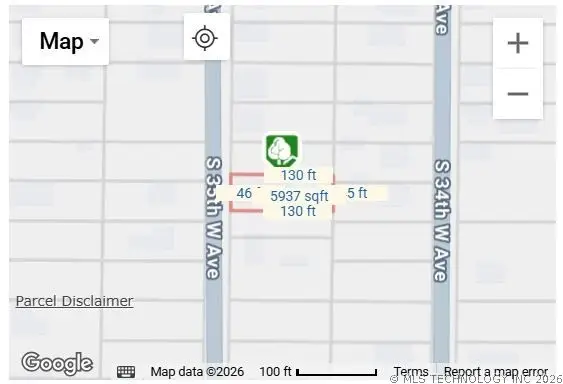125 S 35th Avenue W, Tulsa, OK 74127 - #3