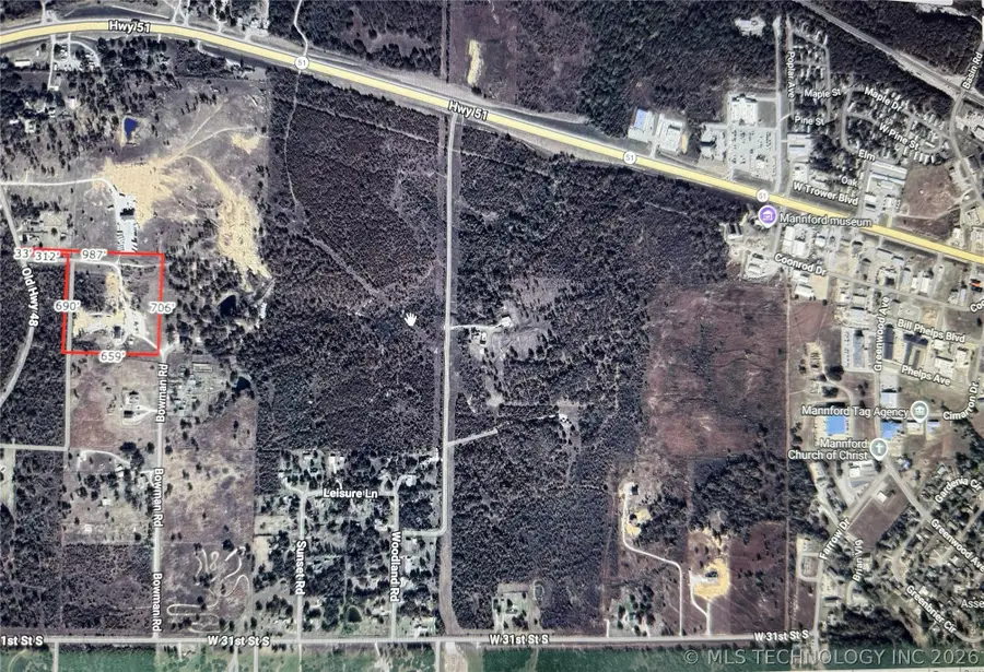 2619 Bowman Road, Mannford, OK 74044 - #2