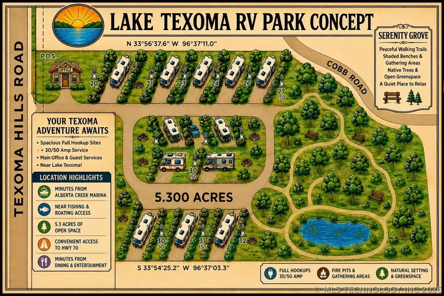 Texoma Hills Road, Kingston, OK 73439 - #3
