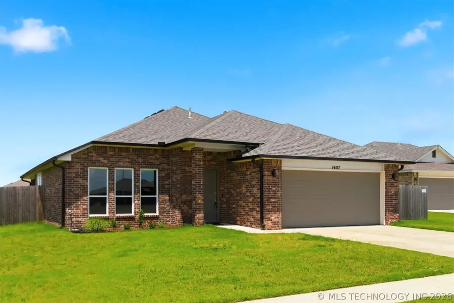 1407 E 150 Street S, Glenpool, OK 74033 - #3