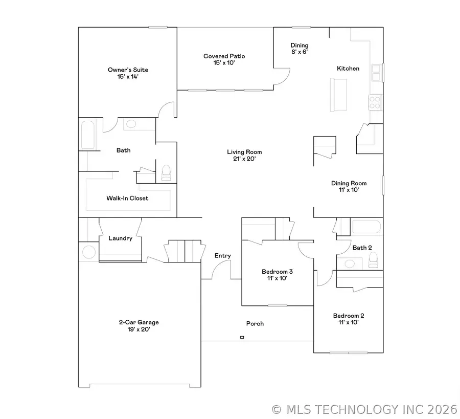 1303 W Decatur Place, Broken Arrow, OK 74011 - #2