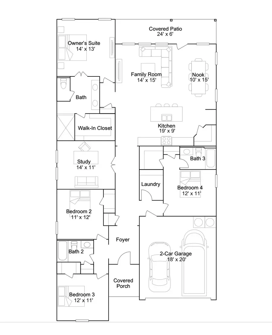 293 E Raleigh Court, Broken Arrow, OK 74011 - #2