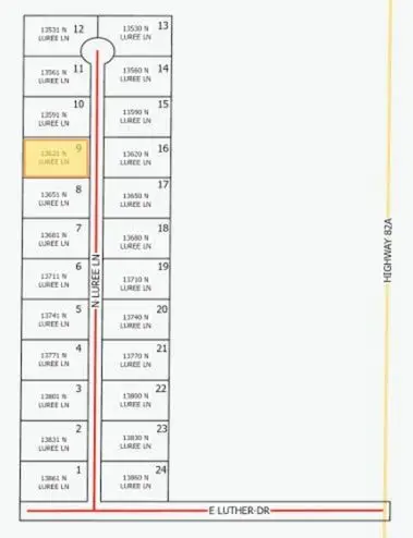 13621 N Luree Lane, Tahlequah, OK 74464