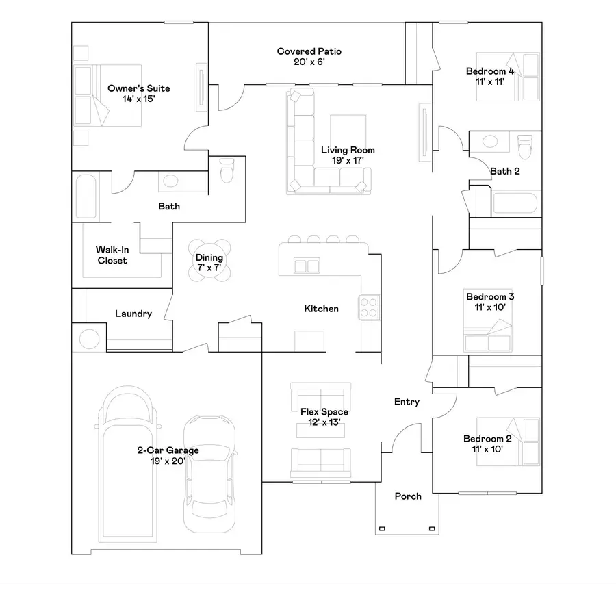 7008 S Lions Avenue, Broken Arrow, OK 74011 - #2